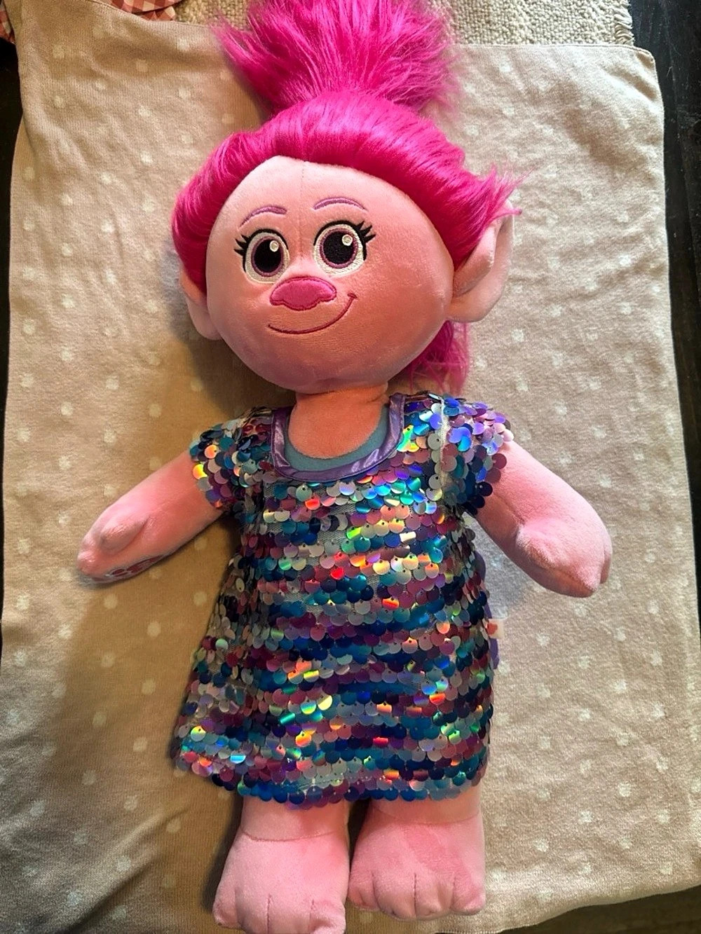 Build-A-Bear Workshop DreamWorks Trolls Princess Poppy Plush